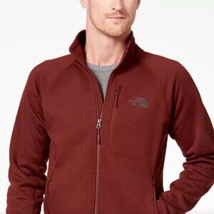 The North Face Men's Timber Full Zip Burgundy Performance Jacket Size M EUC
